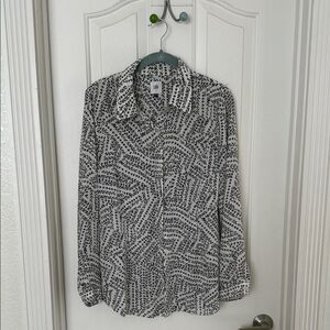 CAbi Monochrome Patterned Shirt